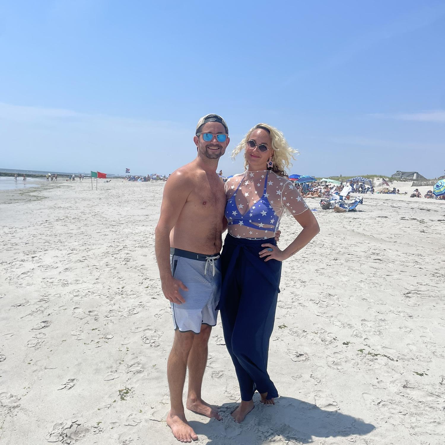 July 4th beach life