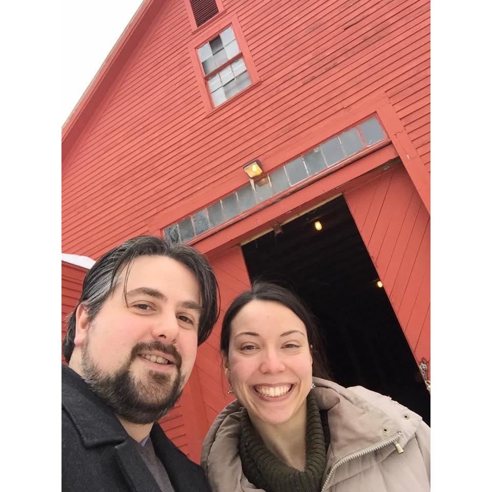 Snowbound weekend at the Whittier Homestead, February 2017, when we were genuinely convinced we weren't dating, but everyone else in the world told us we were, haha!