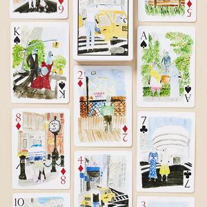 Loulou Baker Watercolor Playing Cards