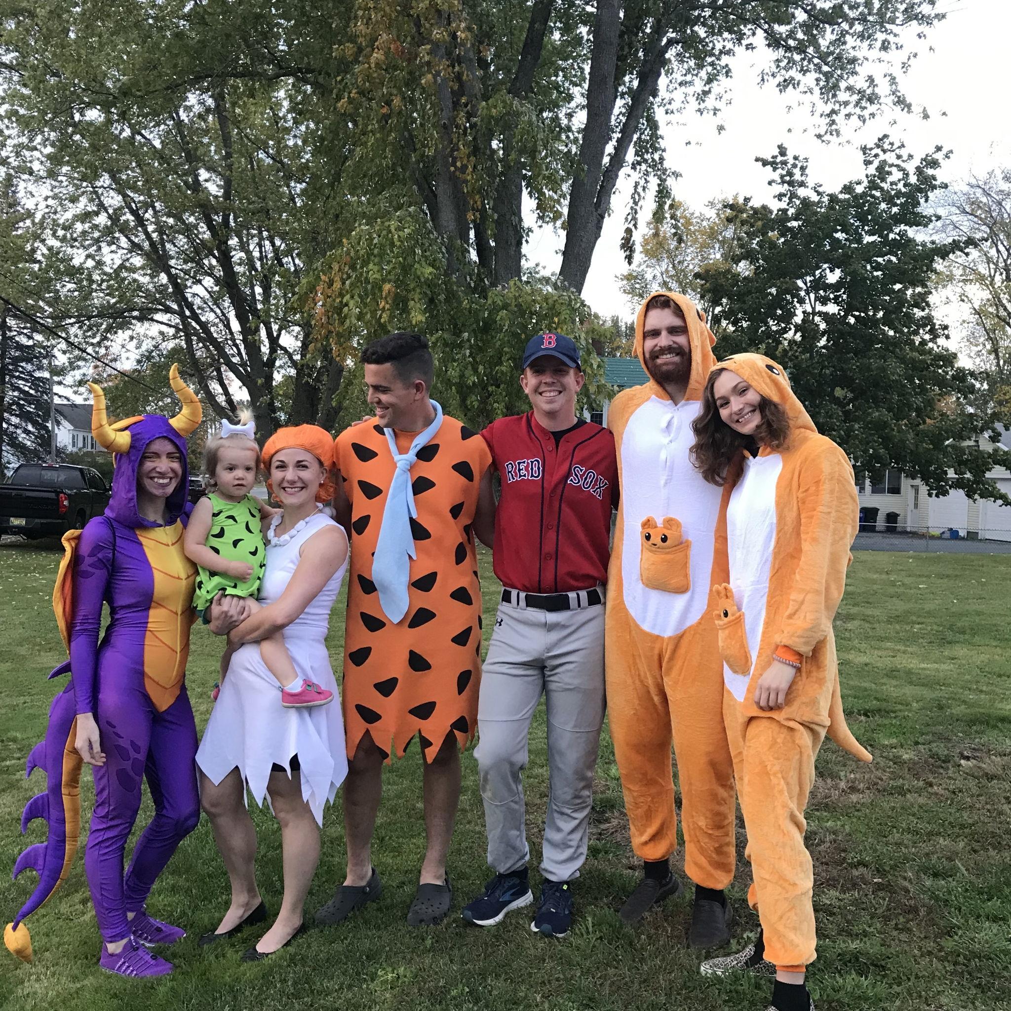 first halloween together with Tyler's siblings