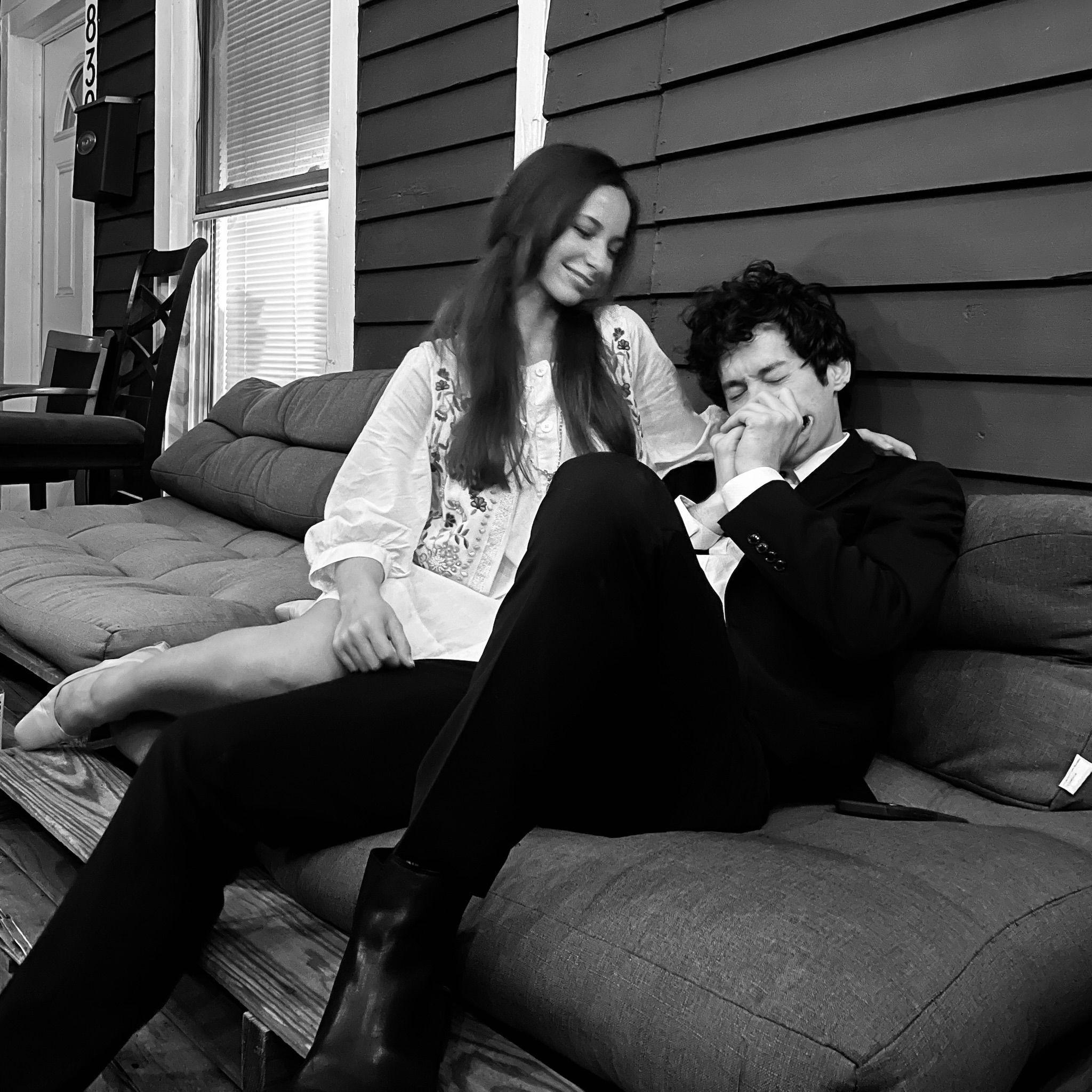 When we were Bob Dylan and Joan Baez for Halloween!