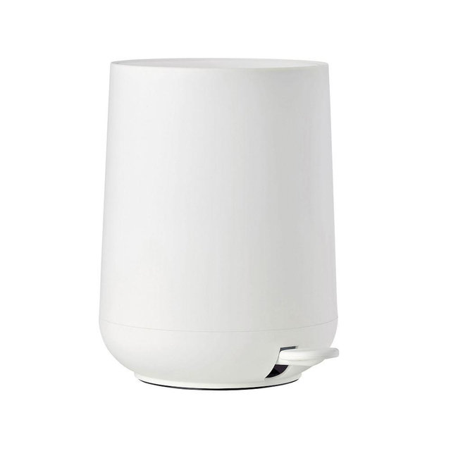 Nova Pedal Waste Bin, White, 3 Liters