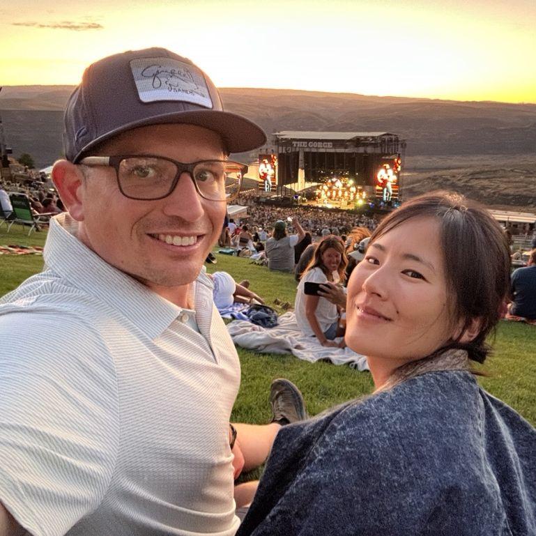Our favorite concert venue - the Gorge Ampitheater in Central Washington.