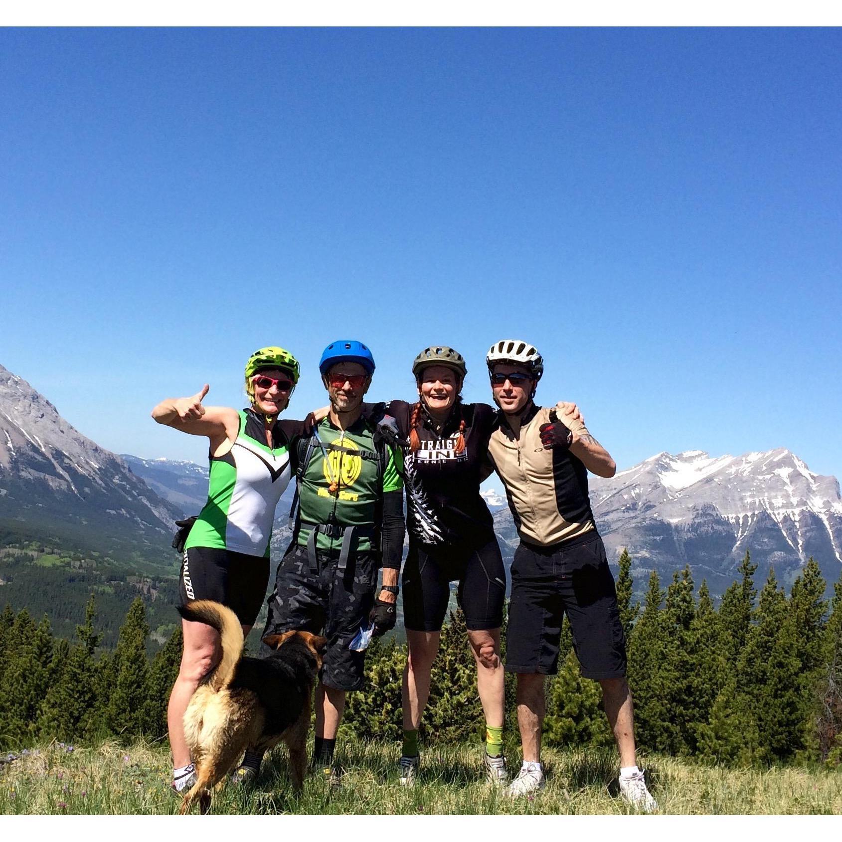 Our first big bear ride with Christine and Dave