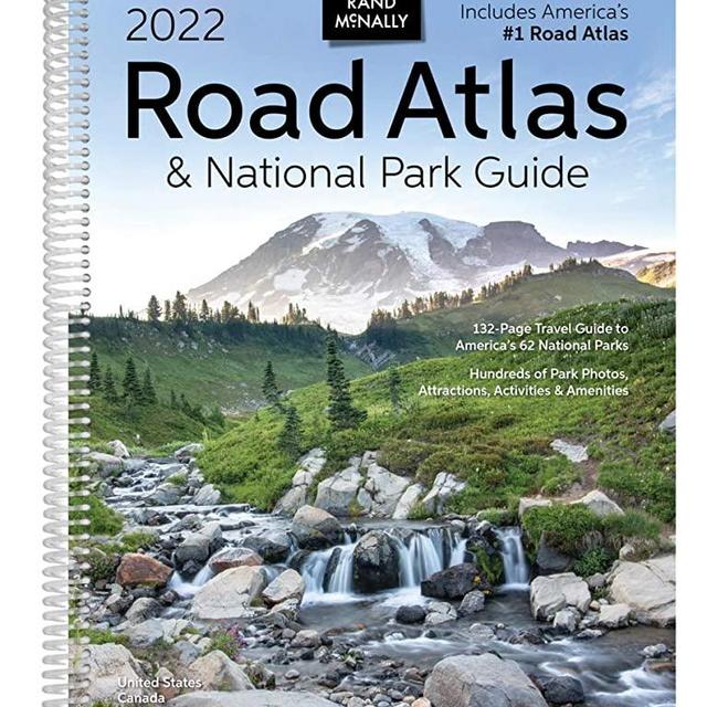 Rand McNally 2022 Road Atlas & National Park Guide (Rand McNally National Park Road Atlas and Travel Guide)