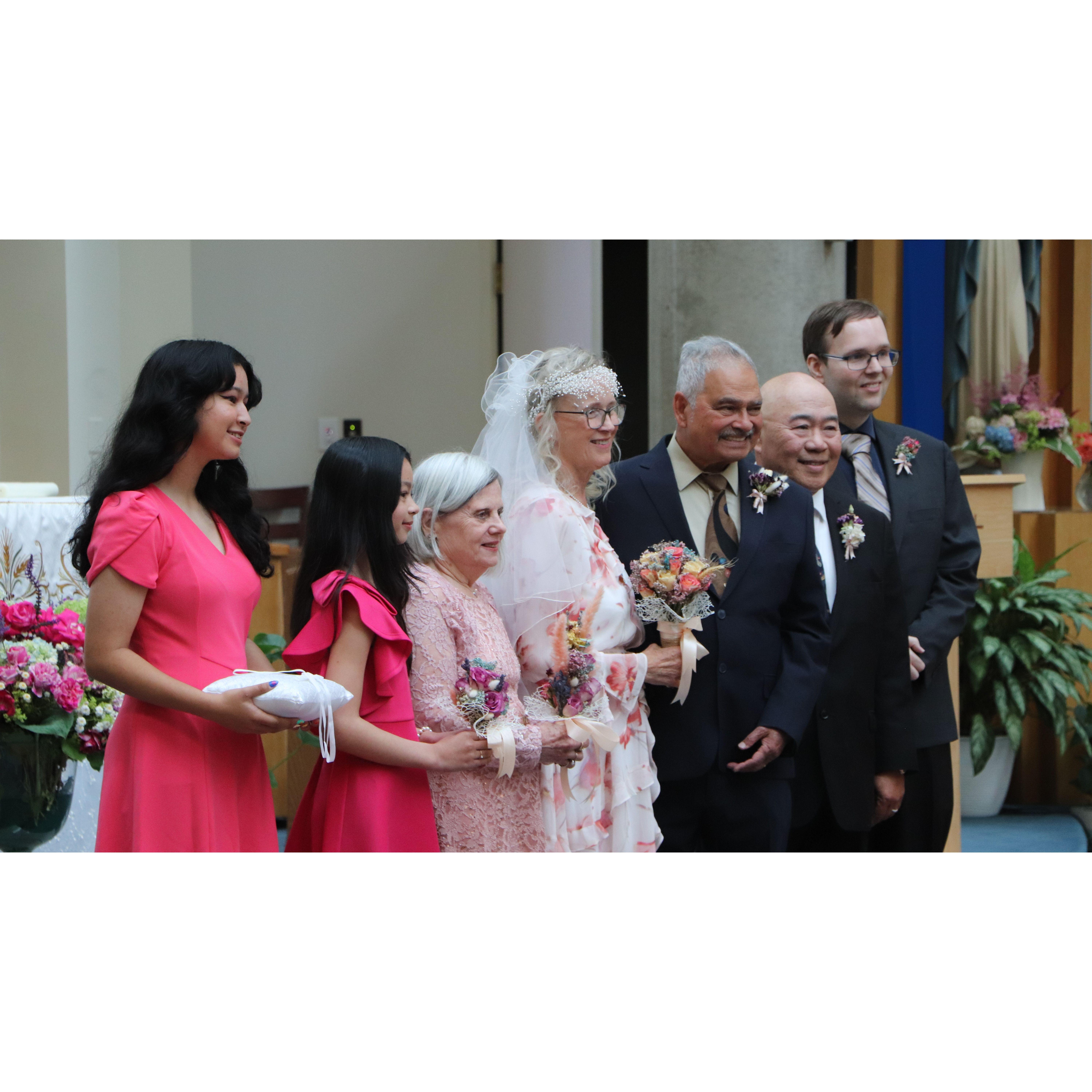 Thank you to our wedding party!