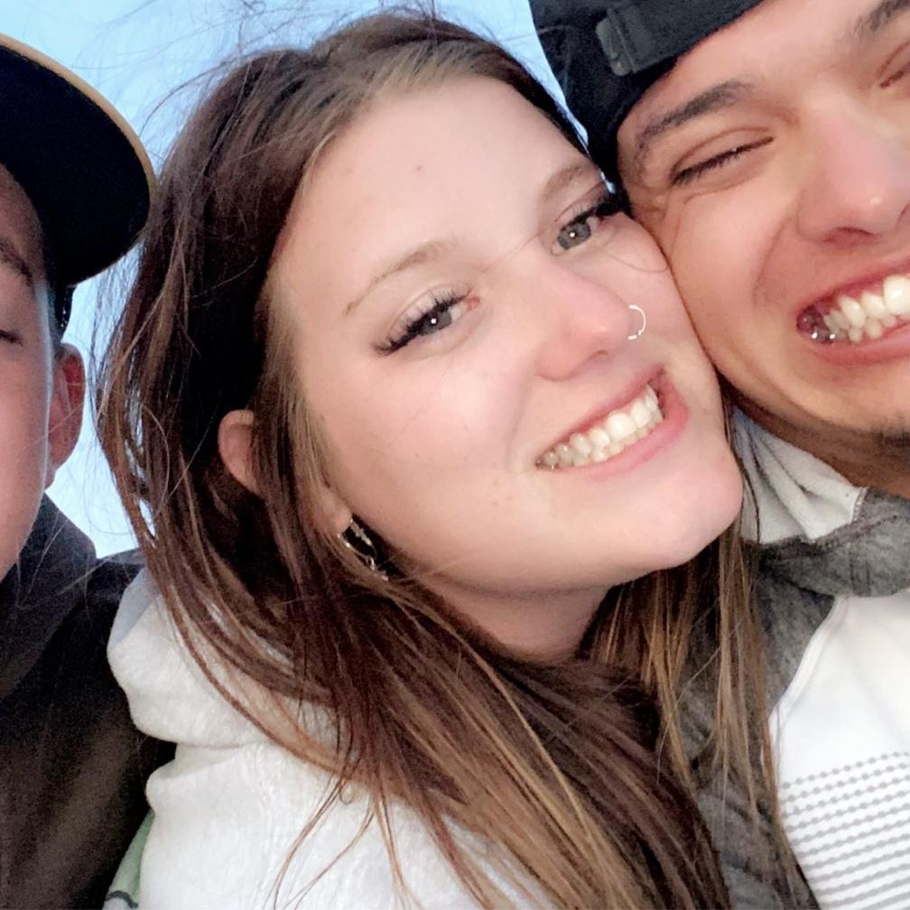 Our first pic together ft. Trayson at the lake! 2020 seems like a lifetime ago