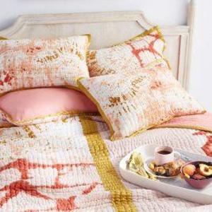 Dyed Patchwork Quilt KING