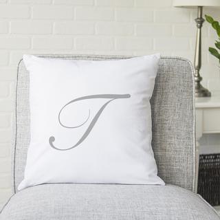 Personalized Script Throw Pillow