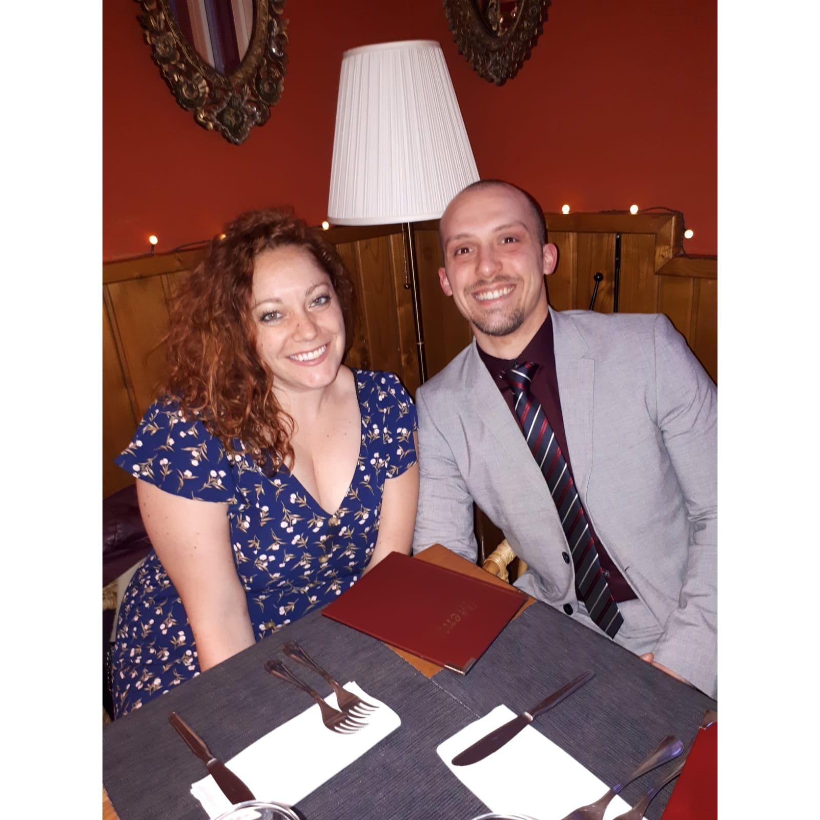 Dinner at Trattoria Il Ragno, Francesco’s favorite restaurant in Bologna!
