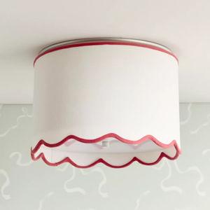 Red Trim Scallop Flush Mount Conversion Kit