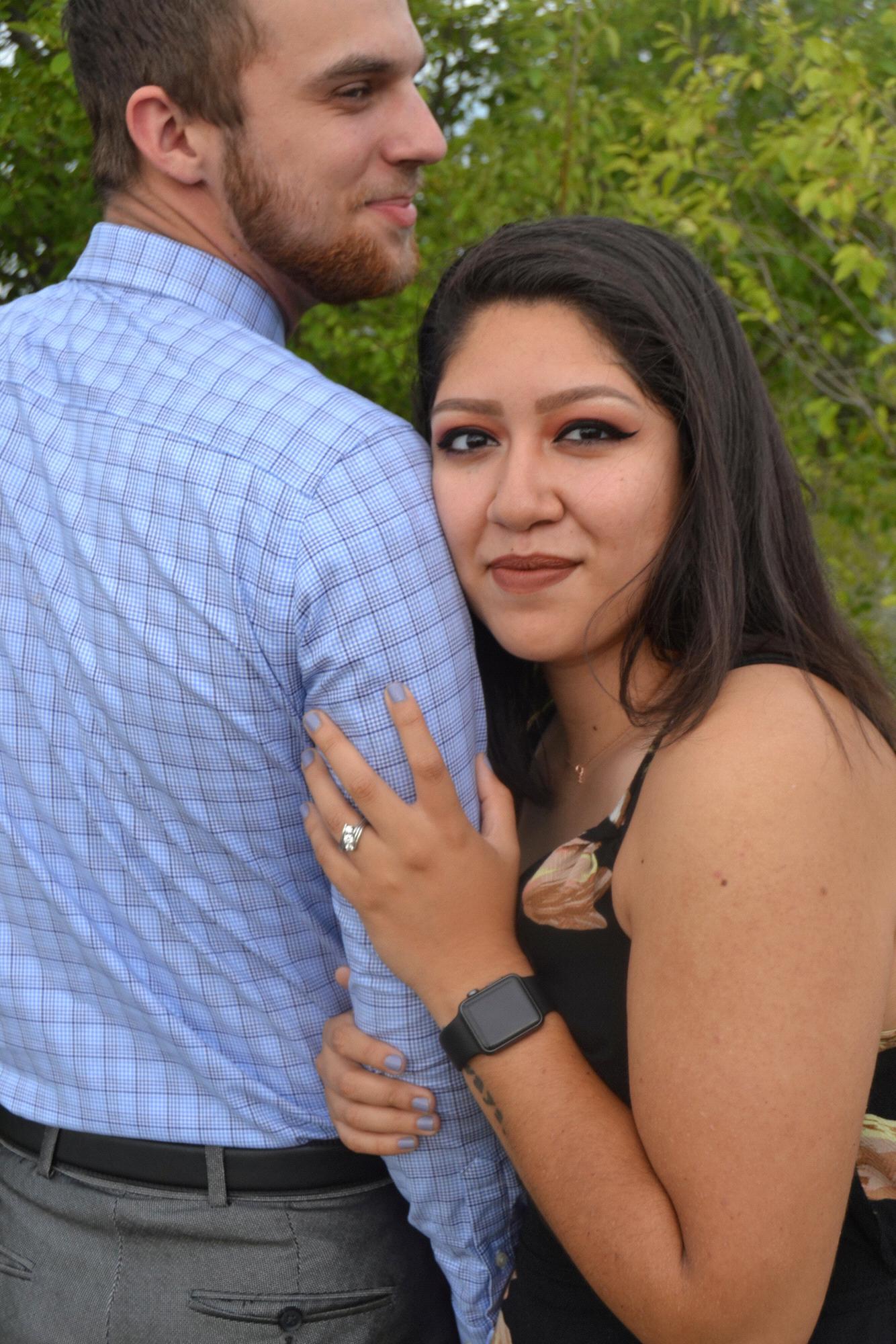 Here are our official engagement photos! Photos by: Kayla Harris (SpurOfTheMomentPhotography)