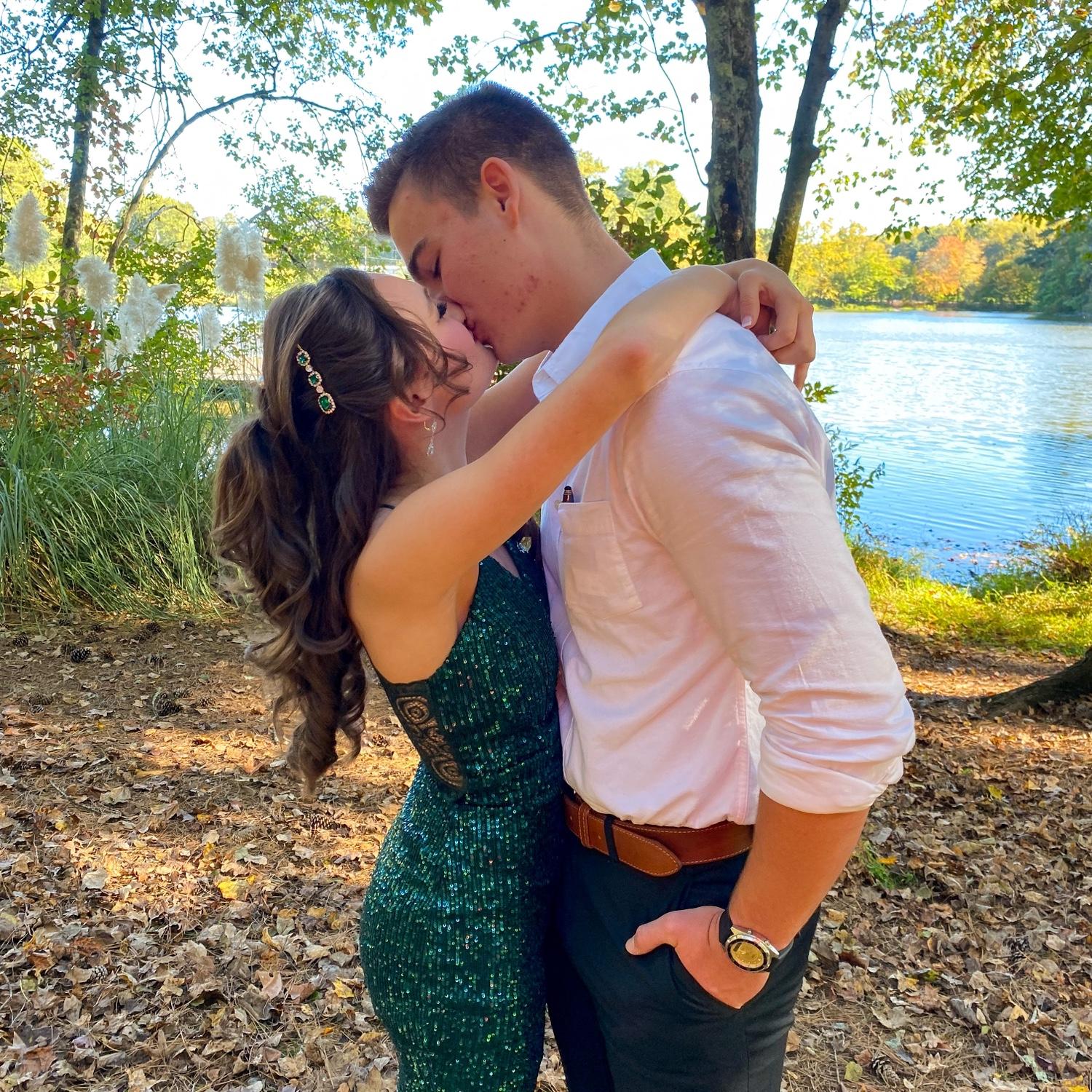 Dean took me to my senior year homecoming before he had to leave for bootcamp!