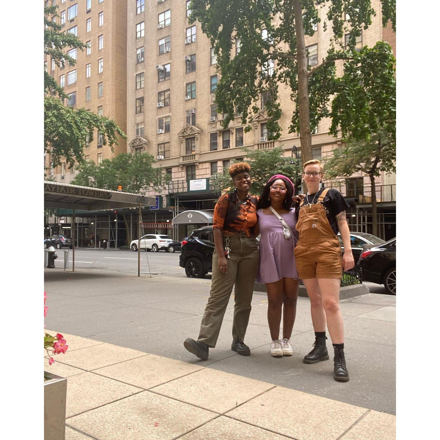 Spontaneous nyc trip with one of our besties, Jordan!