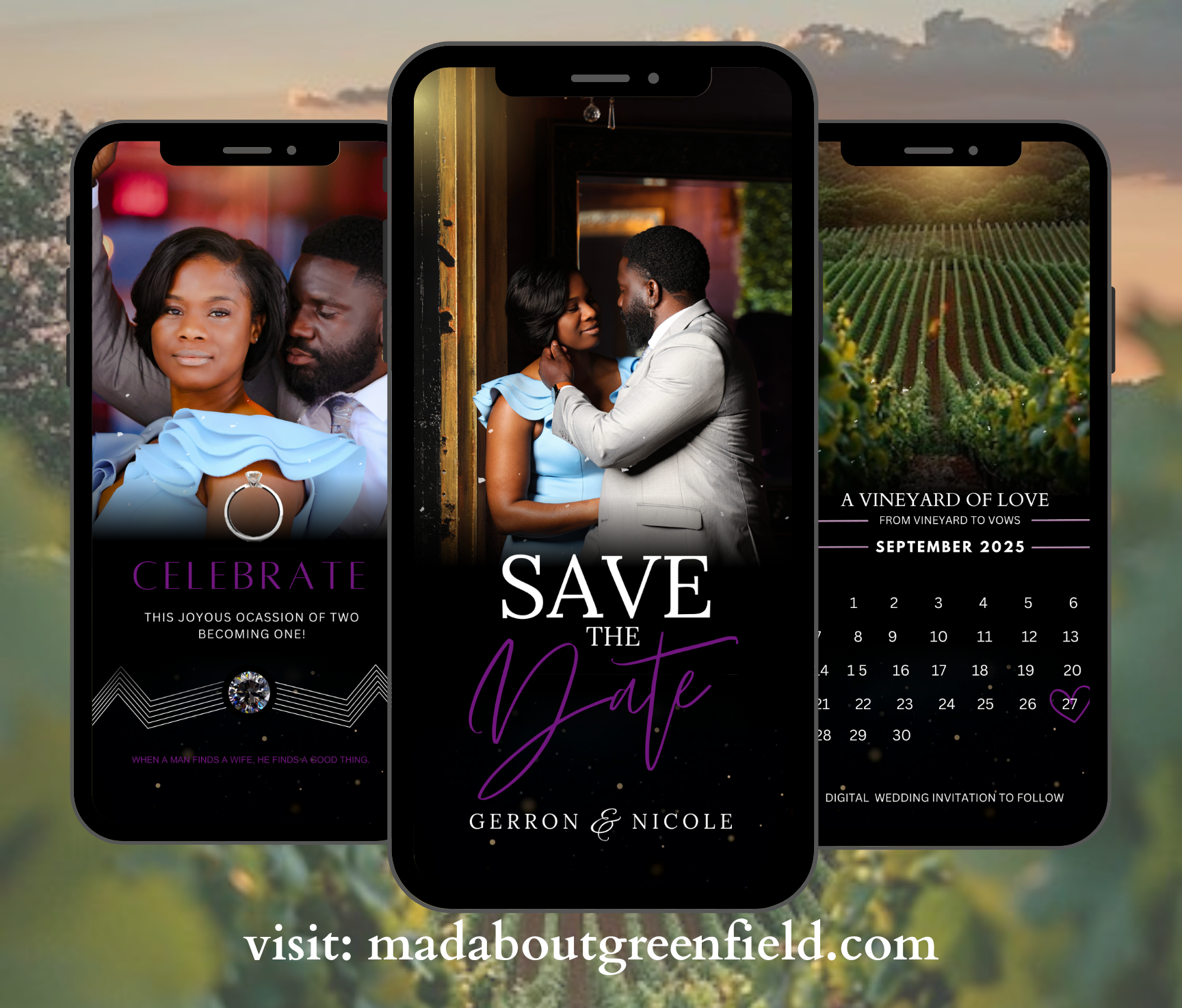 The Wedding Website of Gerron Greenfield and Nicole Hale