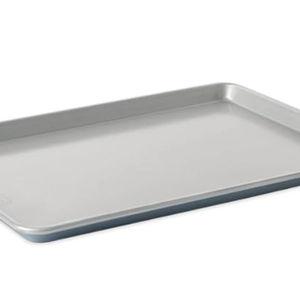 Nordic Ware Brilliant™ Colorful Bakeware 18 x 13 Half Sheet Pan, Nonstick made without PFAS or PTFE for safe cooking; Reinforced steel rim prevents warping