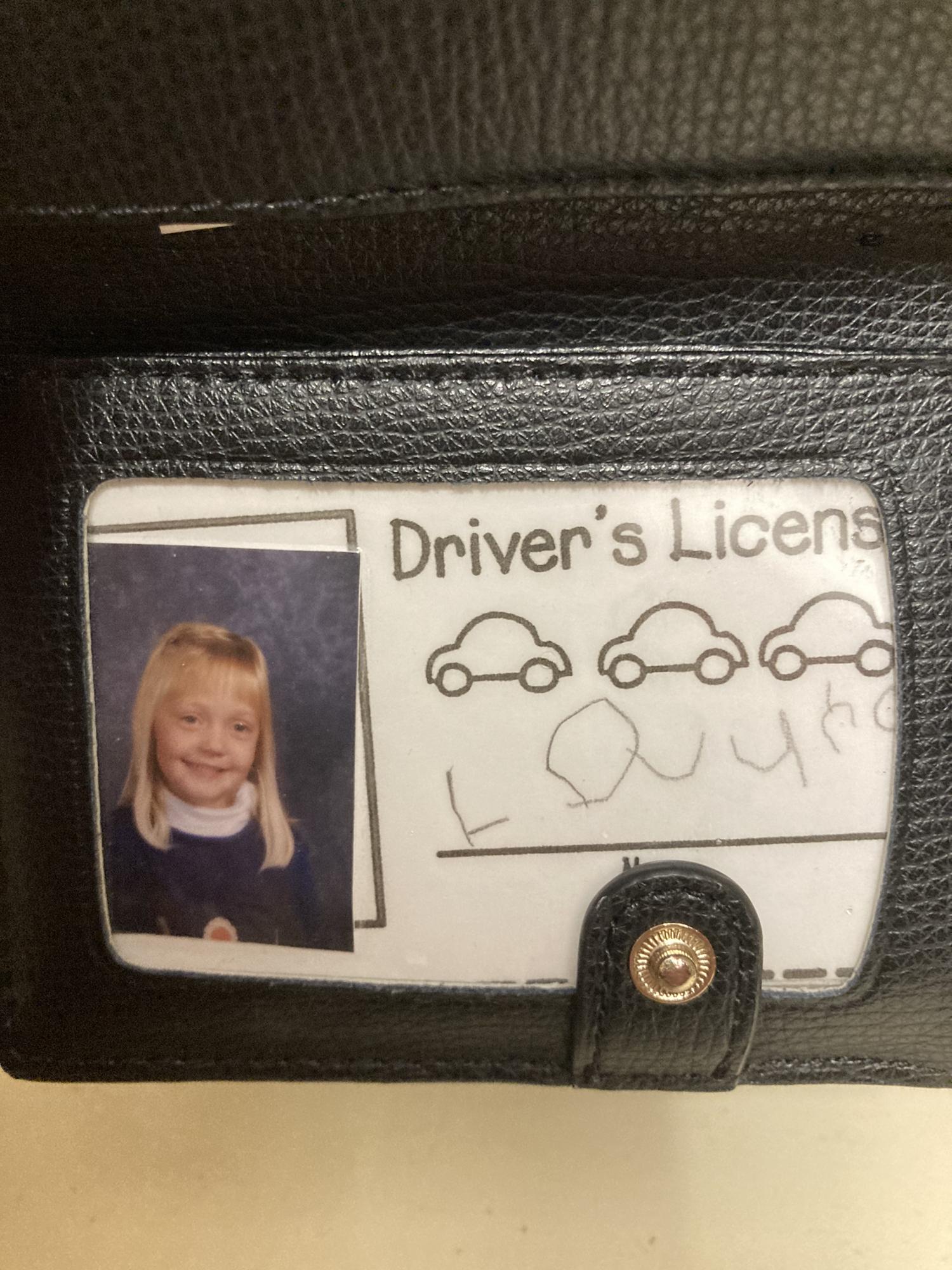 Lauren’s ID that the bartender first saw upon finding her wallet on our first date