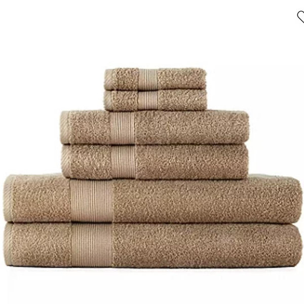 Fieldcrest Heritage Oversized Spa Bath Towel - Linen