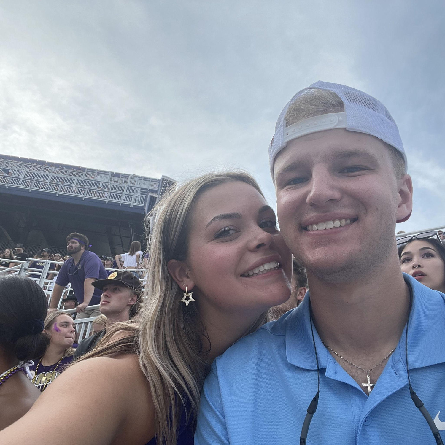 JMU football game!!!! GO DUKES!
