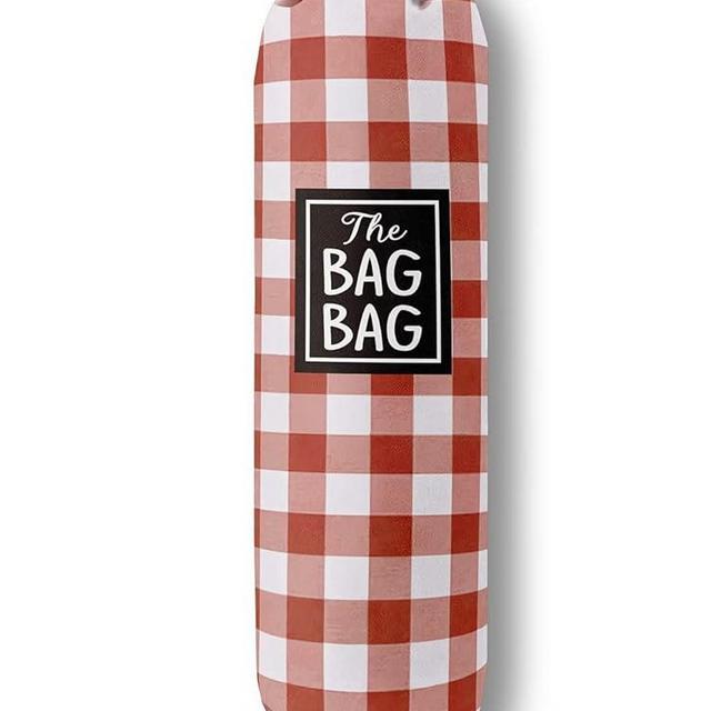 Funny Grid Bag Bag， Grocery Bags Holder Organizer For Shopping Bags, Wall Mount Plastic Bags Storage Container Dispensers, Gift For The Preferred Family And Friends