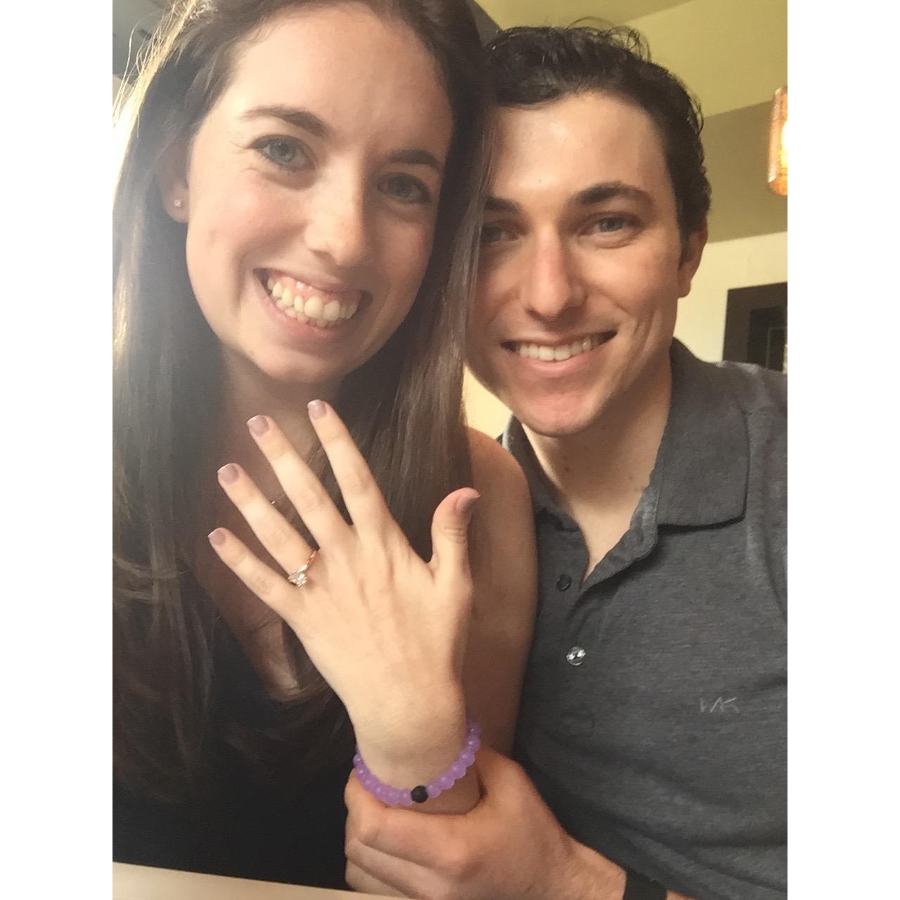 He asked, I said YES! <3