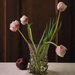 Phoebe Handblown Vase, Green