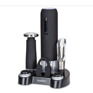 Wine Gift Set, 7-Piece Electric Opener, Aerator & Preserver Kit