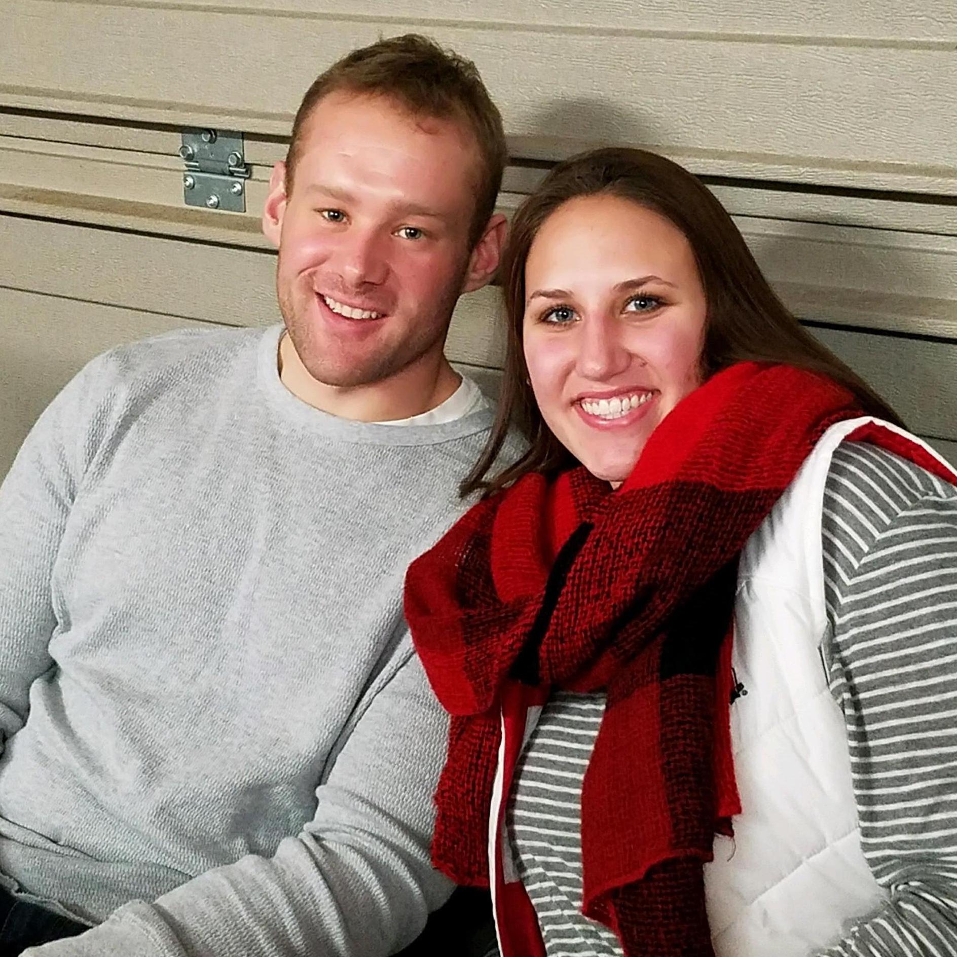 Our first picture together! 
December 2017