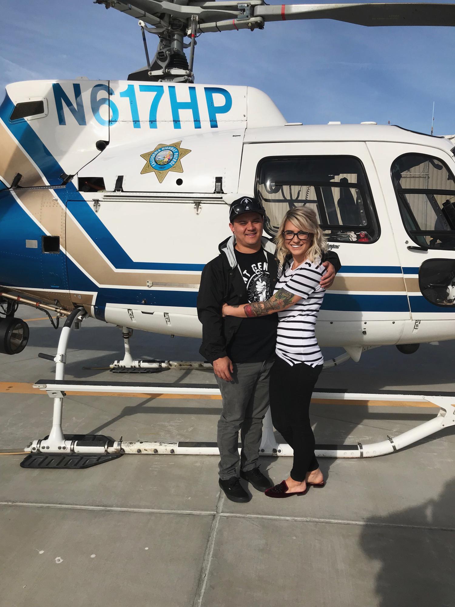 Perks of knowing a guy who used to fly some helicopters
Fall 2018