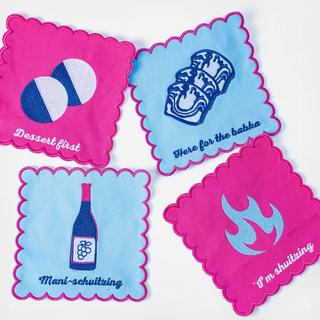 Nosh Cocktail Napkin, Set of 4