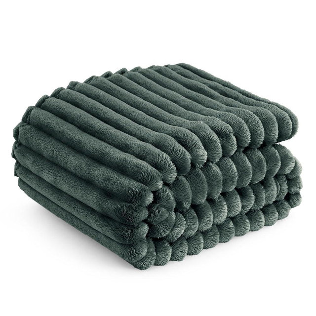 Bedsure Mallard Green Twin Blanket for Bed - Super Soft Cozy Blankets for Women, Cute Large Blanket for Girls, 66x90 Inches