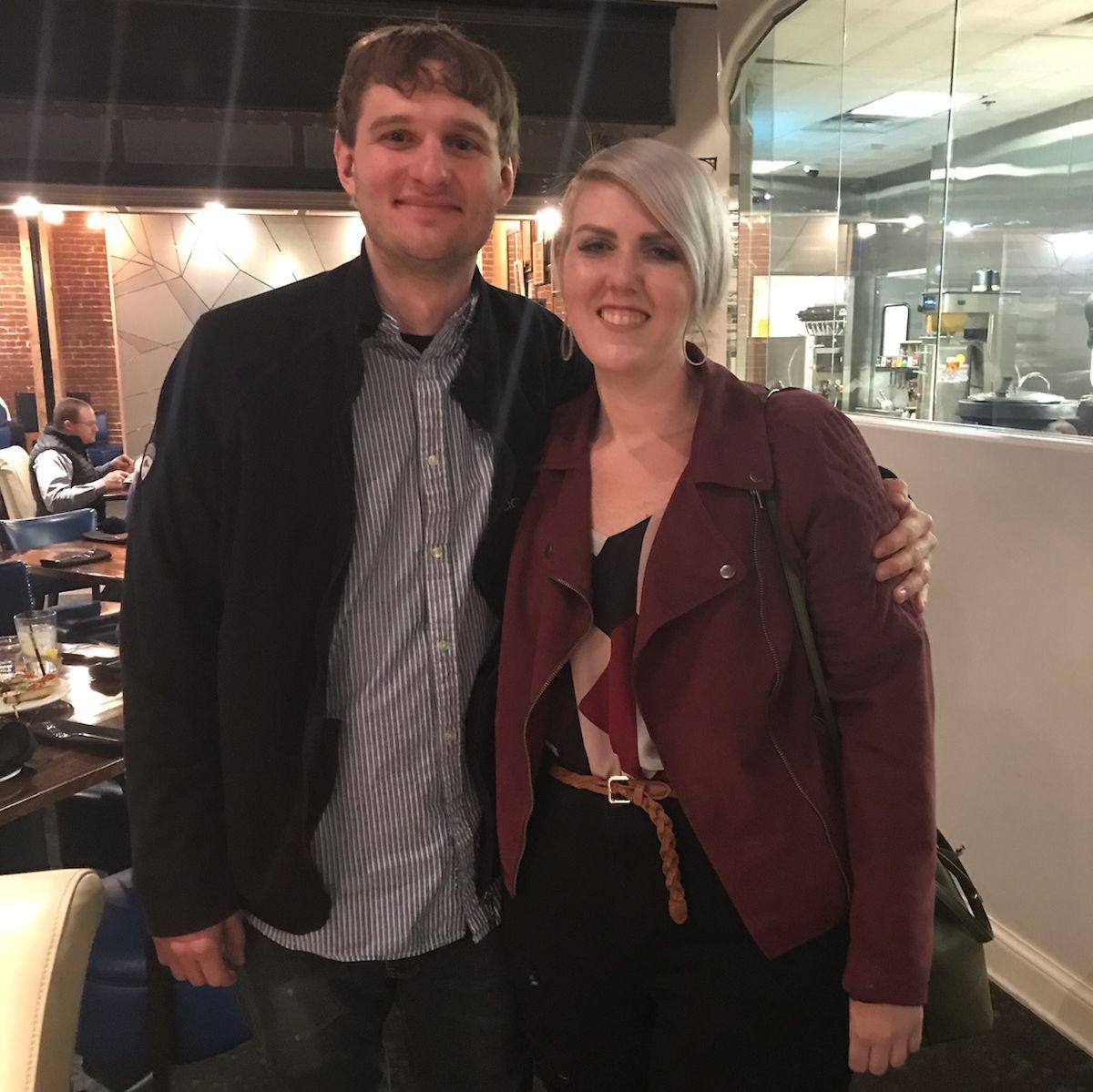 Our first picture together. February 23, 2020