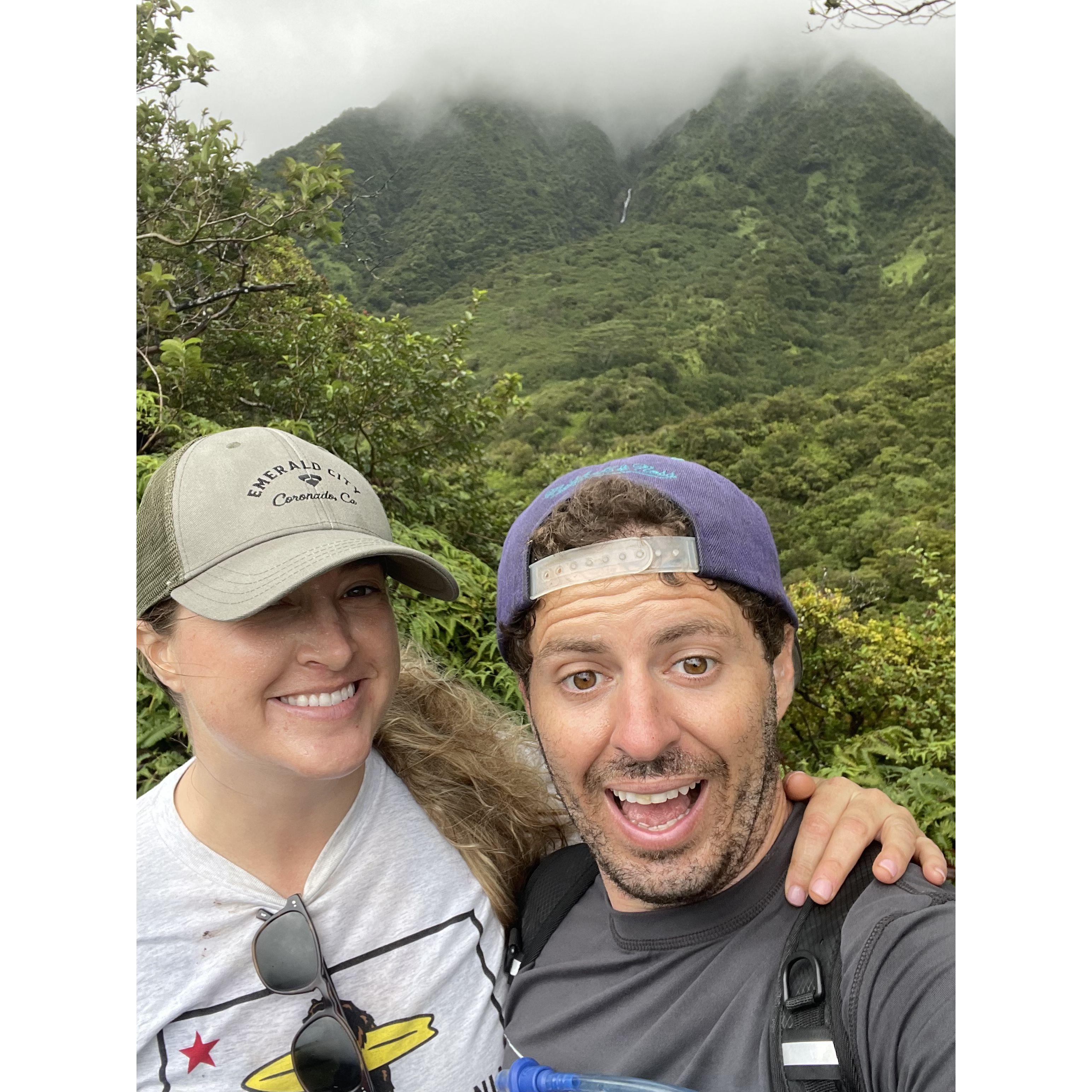 Beautiful hike in Maui