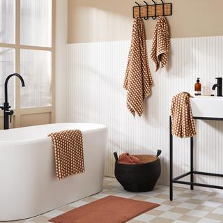 Organic Mosaic Bath Towel