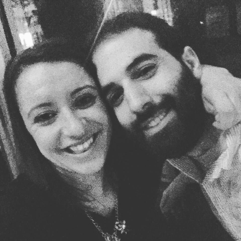 Our first photo together!