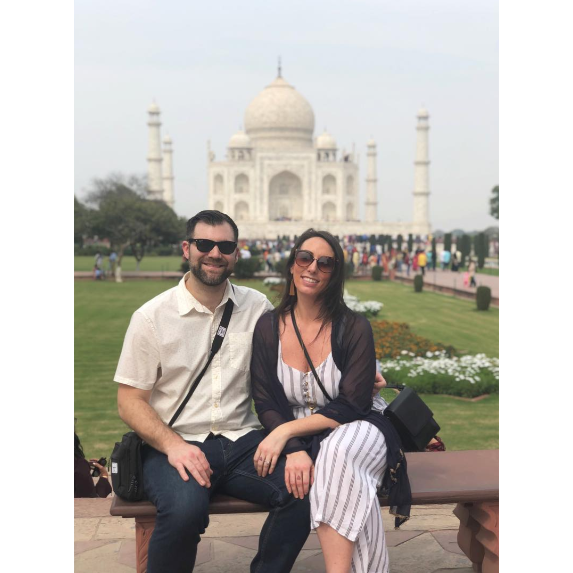 Very casual visit to the Taj Mahal; Agra, India 2019