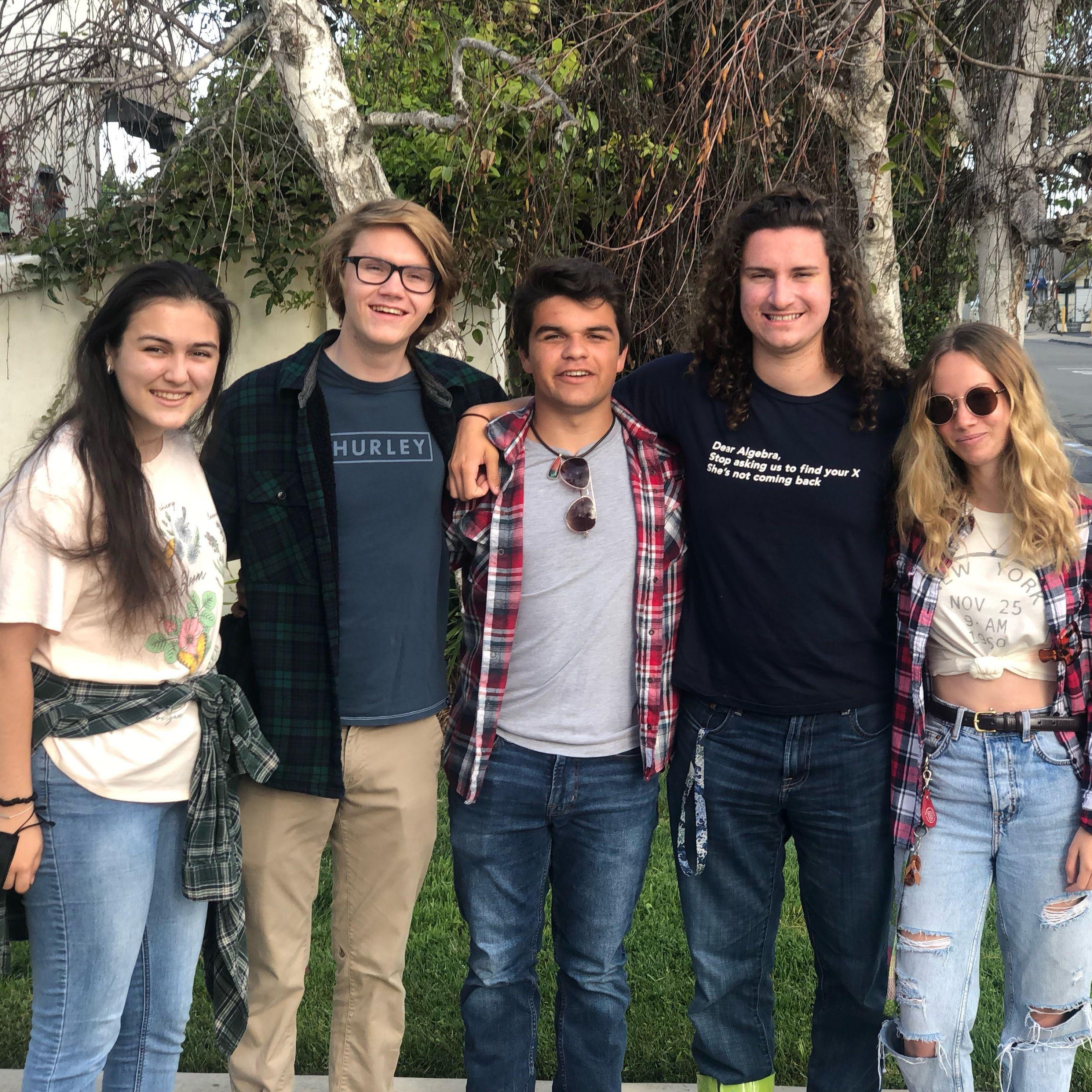 On our way to visit Santa Barbara for the first time for Drew's birthday