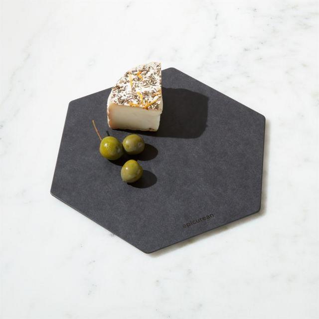 Epicurean ® Hexagon Cut and Serve Board