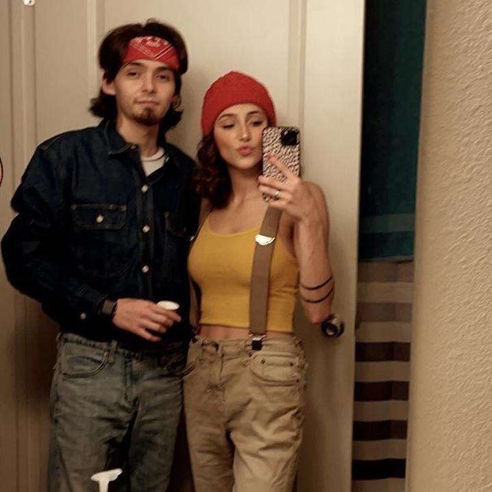 our first couples costume, cheech and chong! 

october 31, 2021