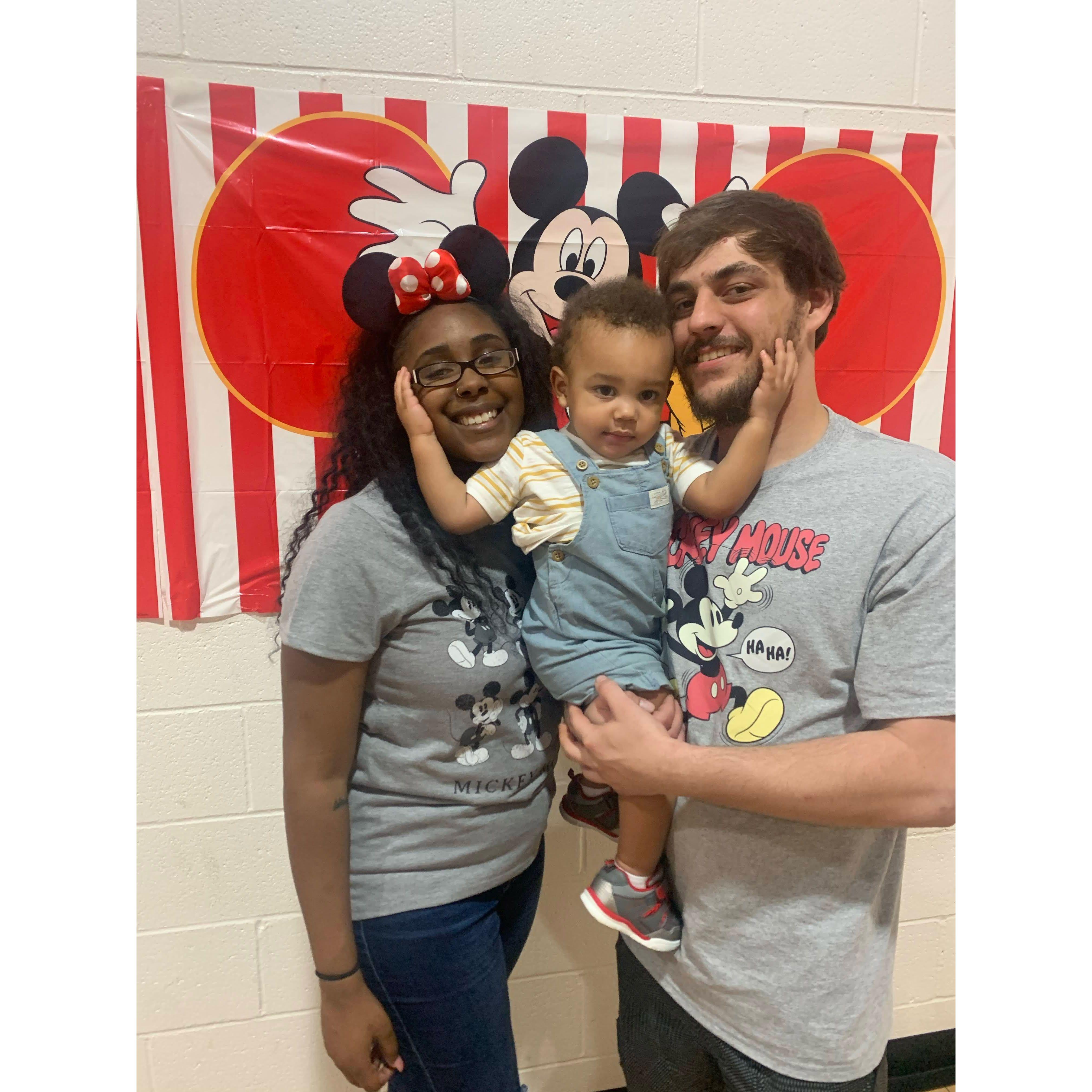 Greysen's 1st birthday.