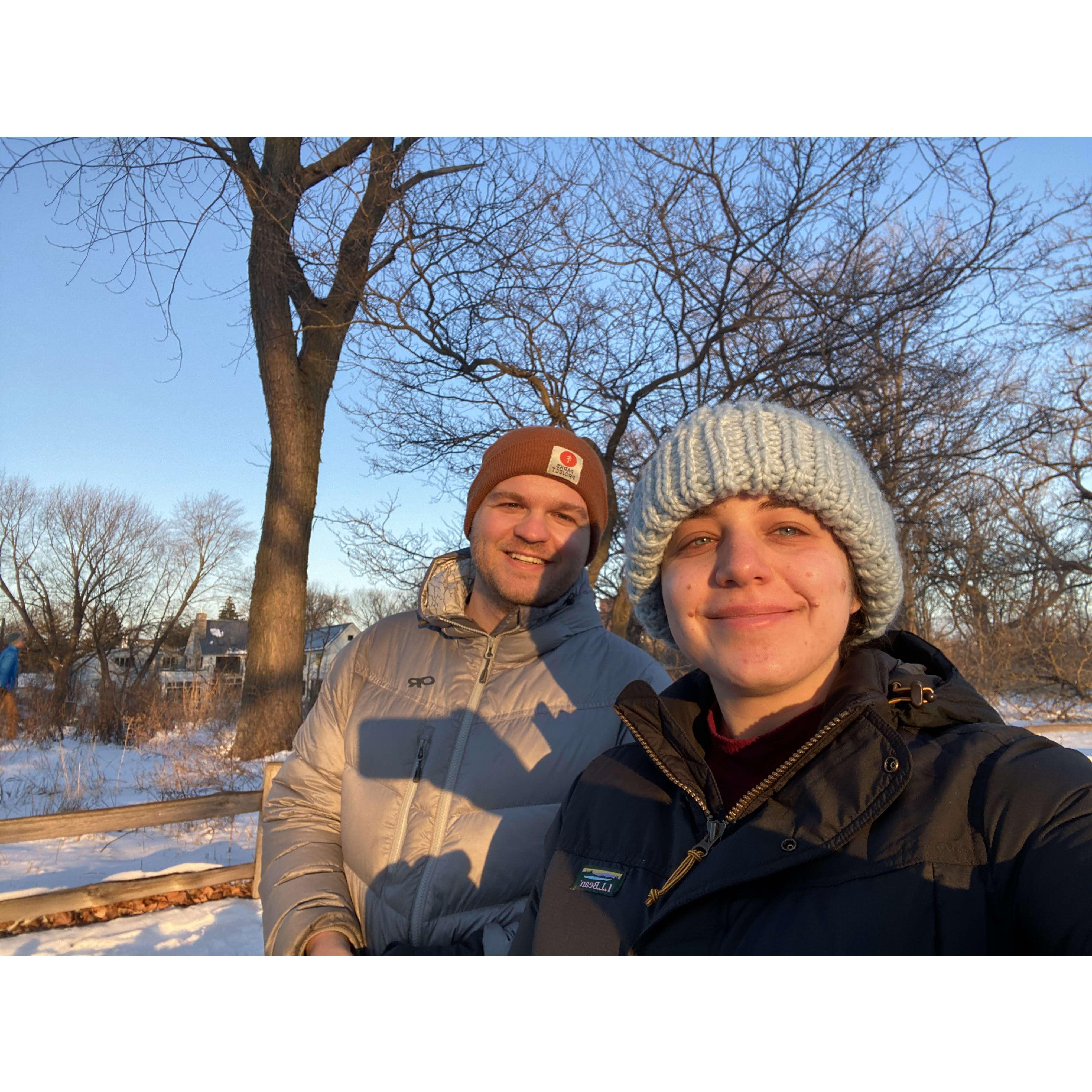 We really love to walk
