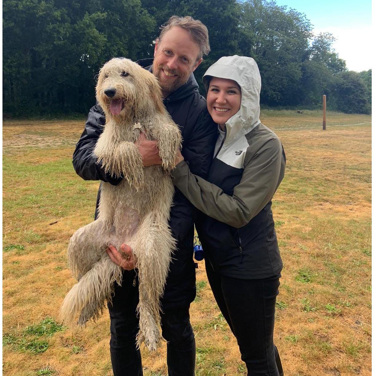 Enjoying a rainy day in Chorleywood