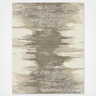 Birch Wool-Blend Abstract Rug