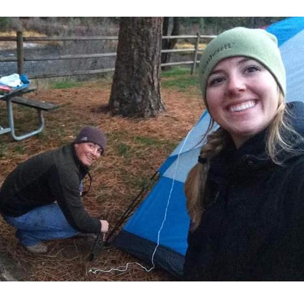 Two happy campers