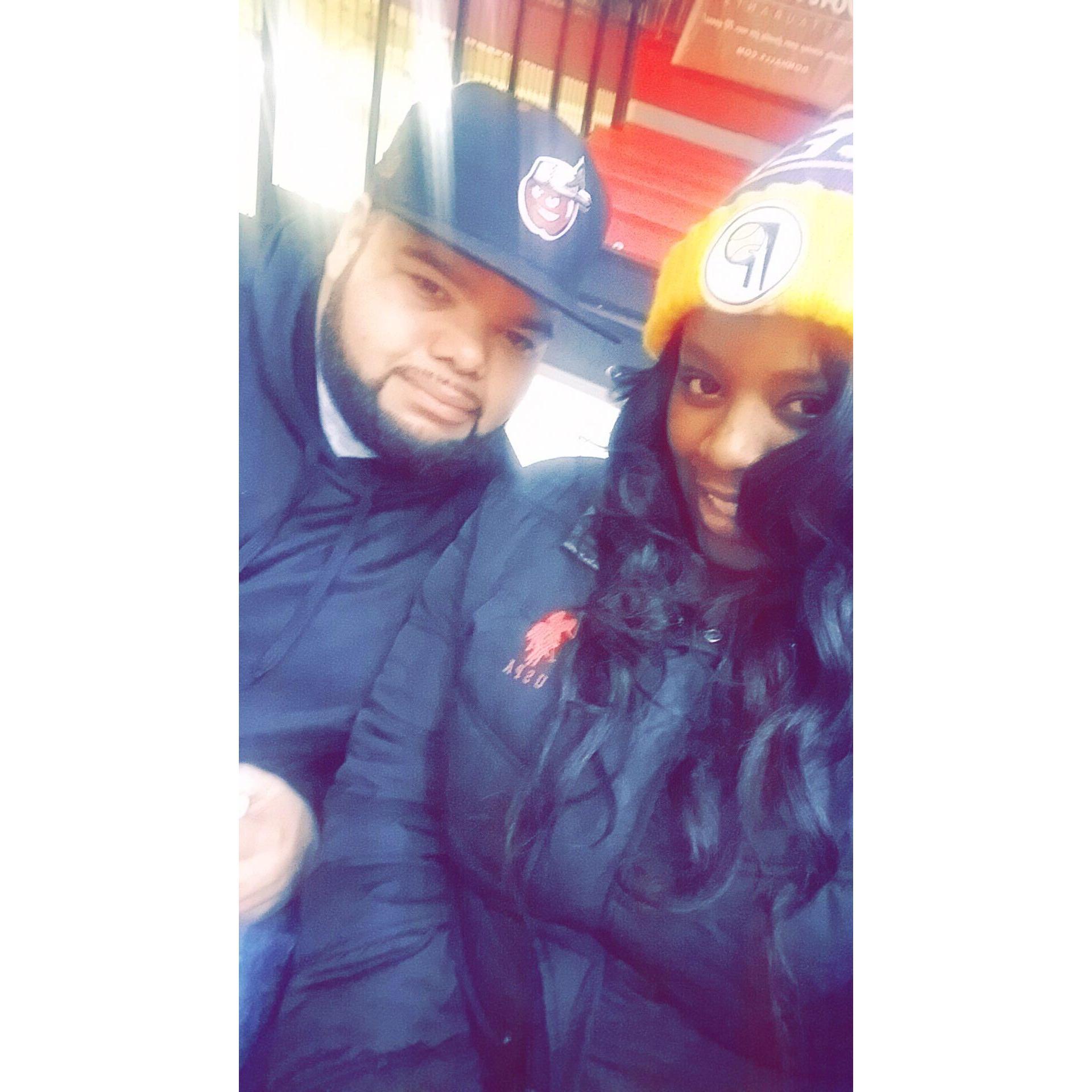 Joseph and Erica love watching sports together, especially all things basketball.