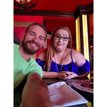 One year anniversary dinner at Texas de Brazil!