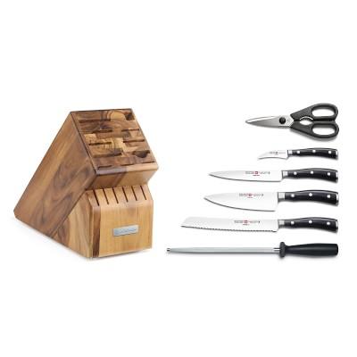 Wüsthof Classic Ikon 7-Piece Knife Block Set