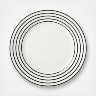 Primrose Drive Stripe Dinner Plate