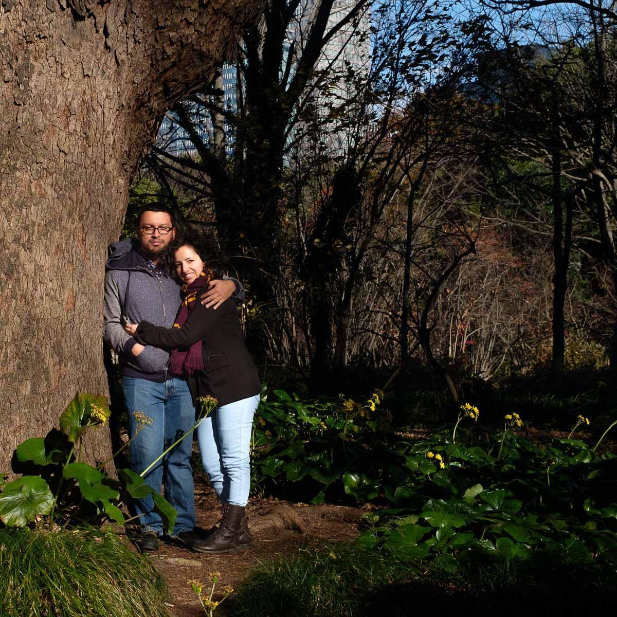 Juan planned a romantic excursion through Japan as part of his proposal...Denise was oblivious.