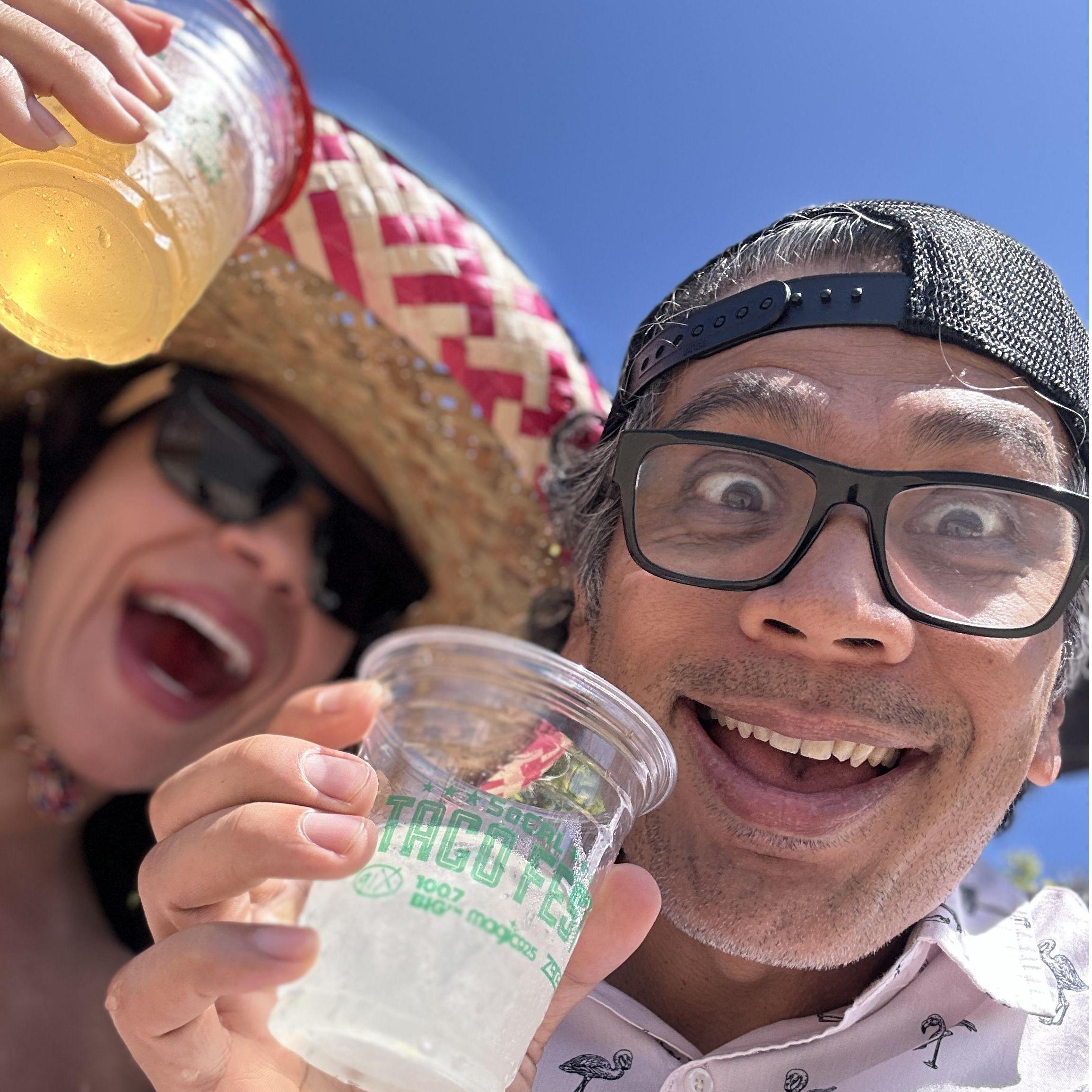 We go crazy for tacos. TacoFest in SD.